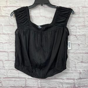 Old Navy Women's Black Sleeveless Top NWT